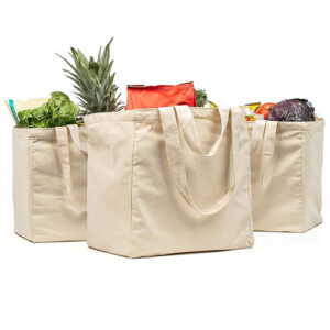 VeraMia Canvas Grocery Bag